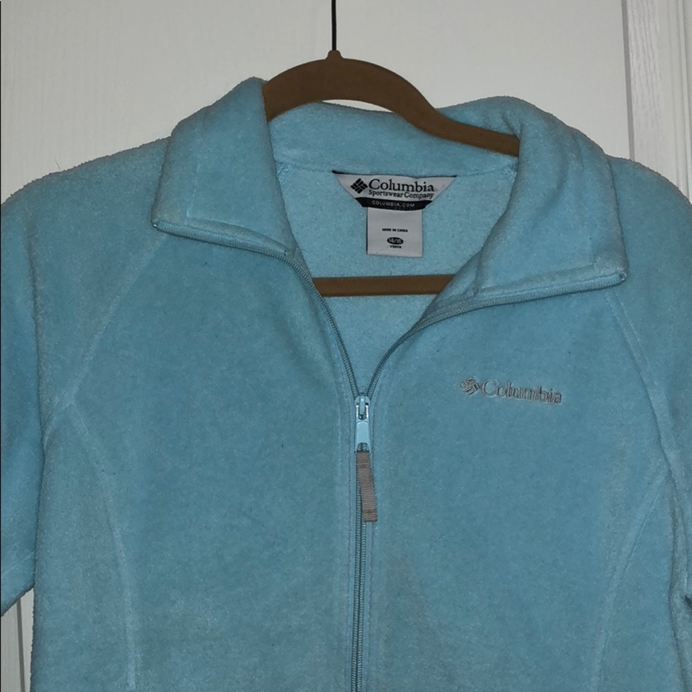 Light Blue COLUMBIA Fleece